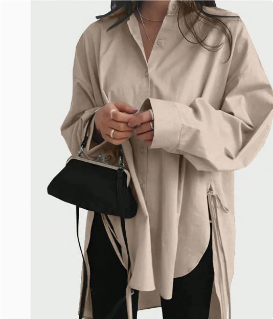 Envy-Store Chemise Slim Asymétrique Street Chic™