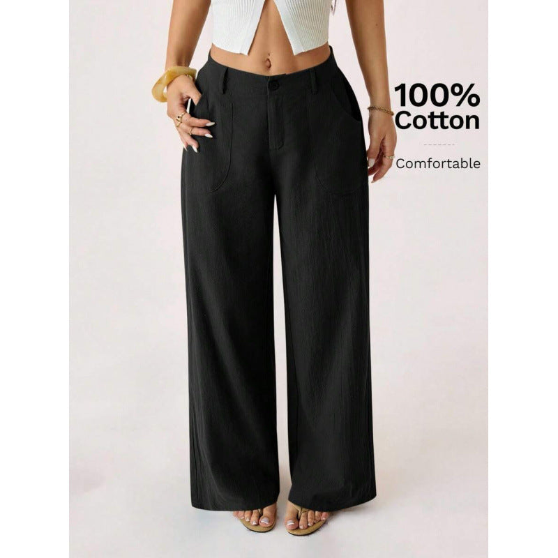 Envy-Store Pantalon Wide-Leg Commuter Casual™