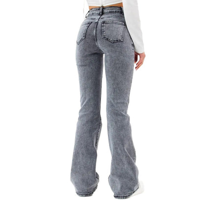 Envy-Store Jeans Flared Denim Gris Élégance™