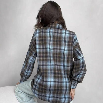 Envy-Store Veste Chemise Plaid SpringFall Relaxed Fit™