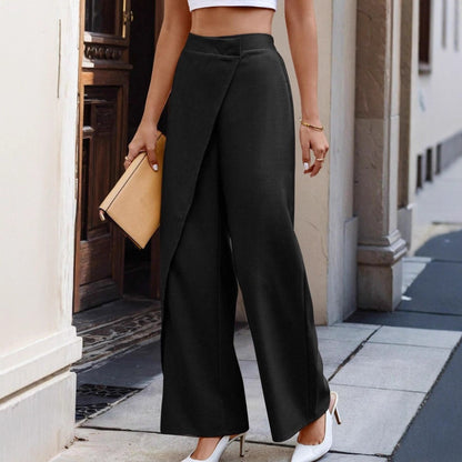 Envy-Store Pantalon Patchwork Taille Haute Urban™