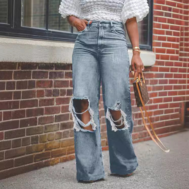 Envy-Store Jeans Denim Droit Destroy Urban™