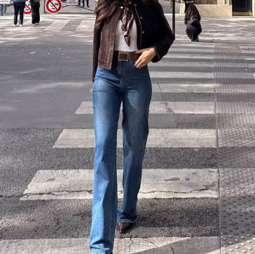 Envy-Store Veste Courte Café Ample Chic Femme™