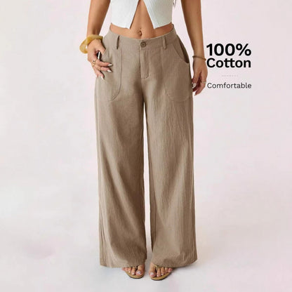 Envy-Store Pantalon Wide-Leg Commuter Casual™
