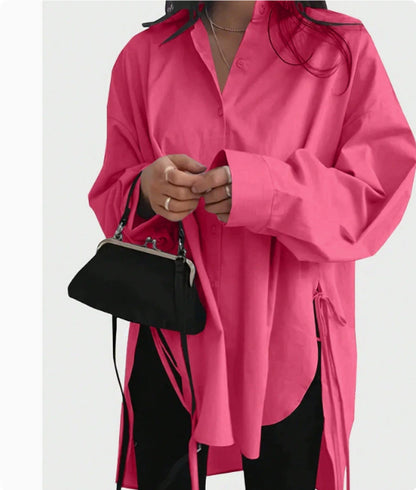 Envy-Store Chemise Slim Asymétrique Street Chic™