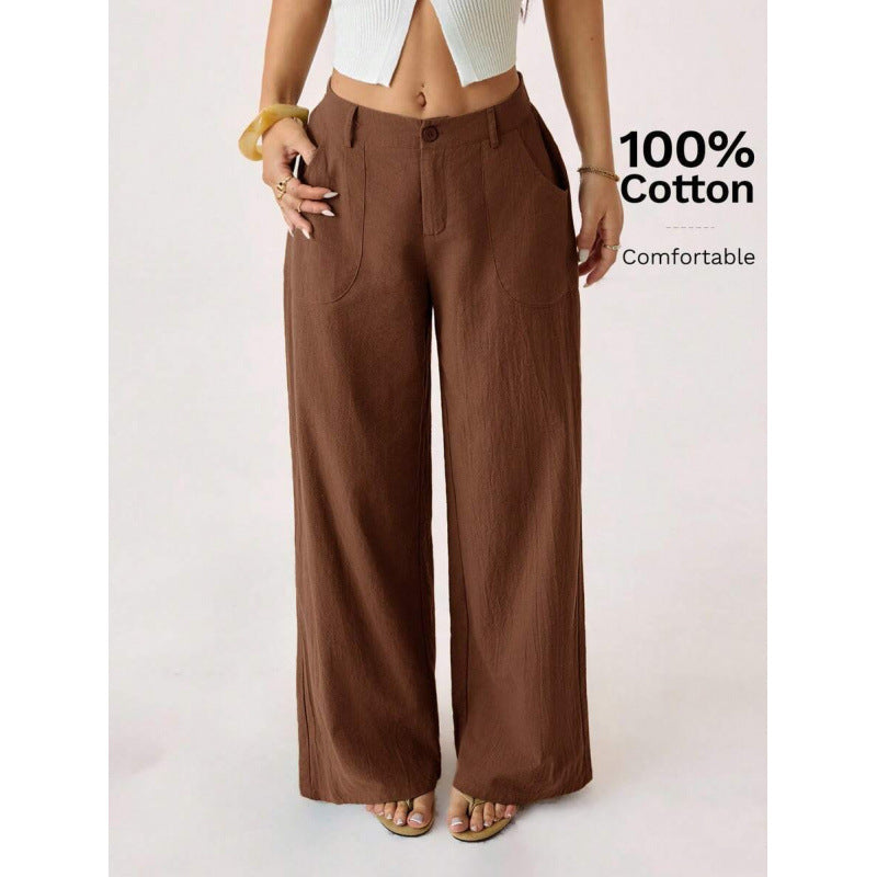 Envy-Store Pantalon Wide-Leg Commuter Casual™