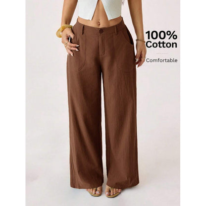 Envy-Store Pantalon Wide-Leg Commuter Casual™