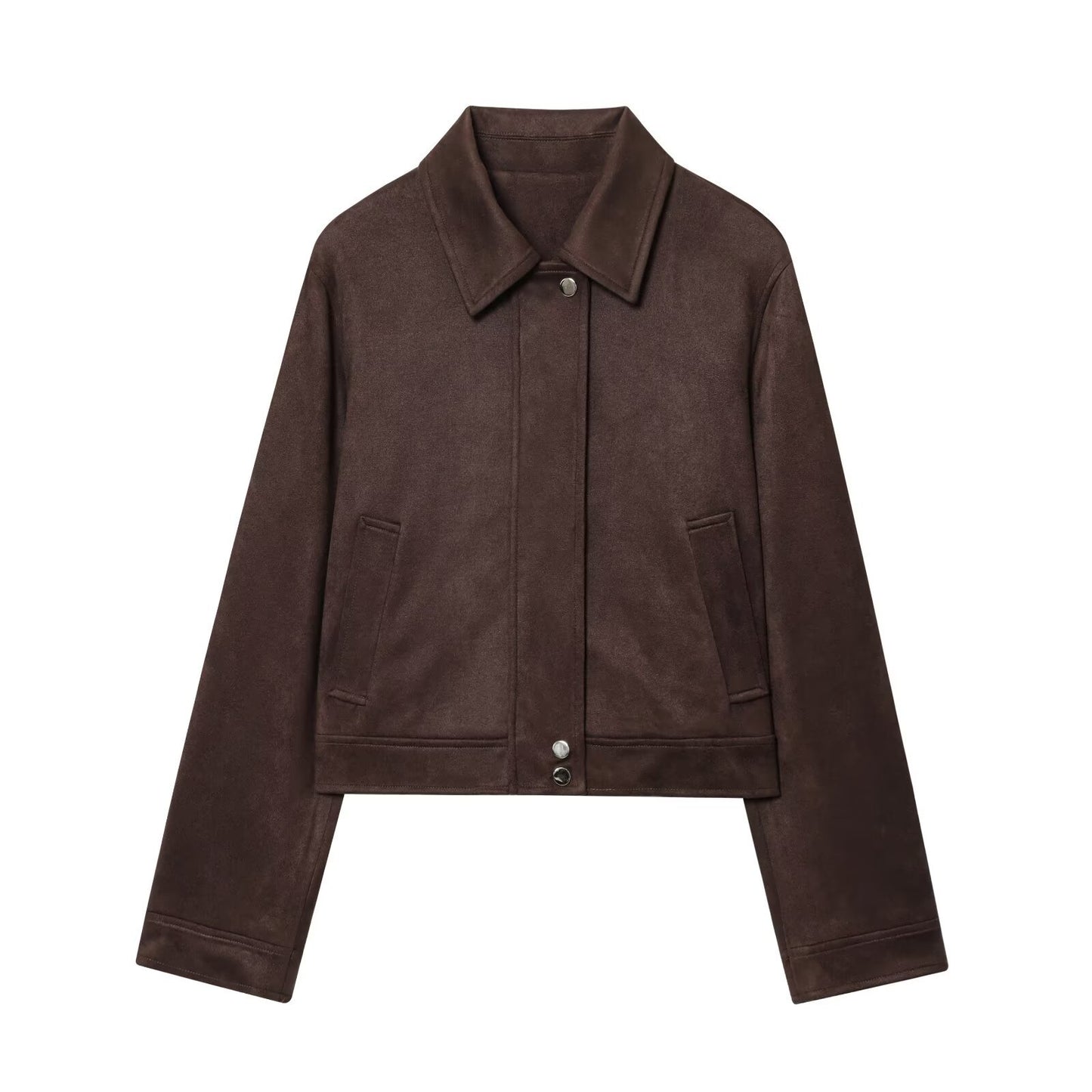 Envy-Store Veste Courte Café Ample Chic Femme™