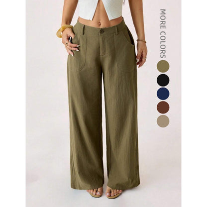Envy-Store Pantalon Wide-Leg Commuter Casual™