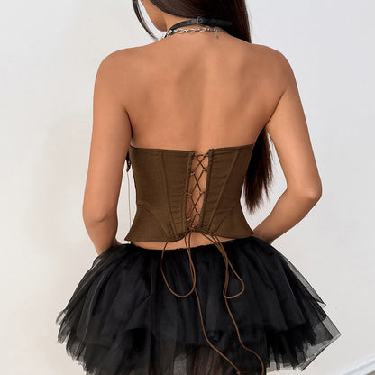 Envy-Store Corset Lace-Up Silhouette Élégante™