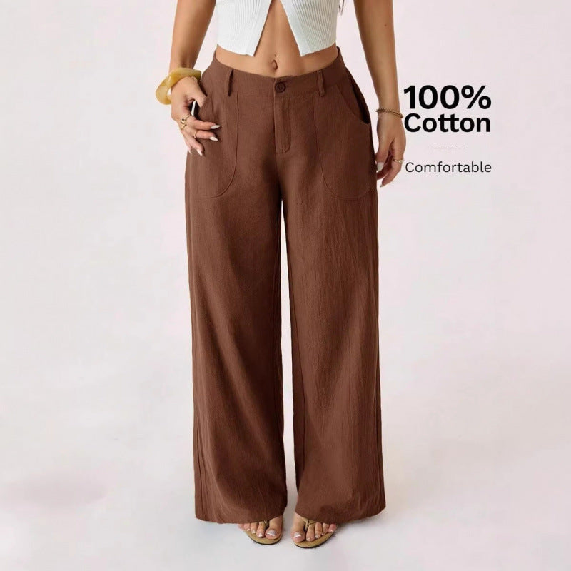 Envy-Store Pantalon Wide-Leg Commuter Casual™