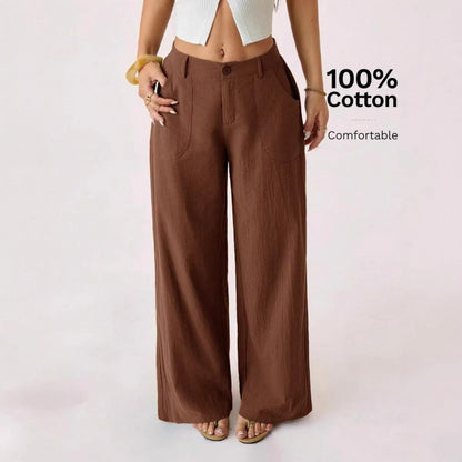 Envy-Store Pantalon Wide-Leg Commuter Casual™