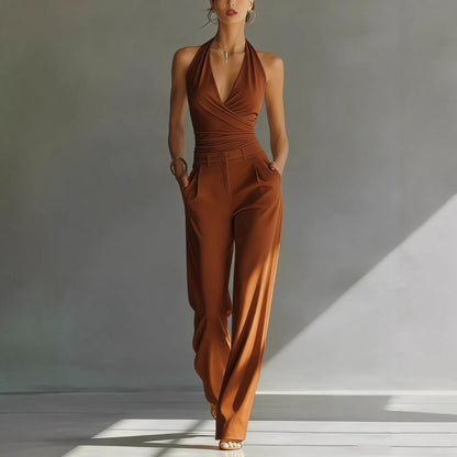 Envy-Store Ensemble Halter Mousseline Élégance Fluide™