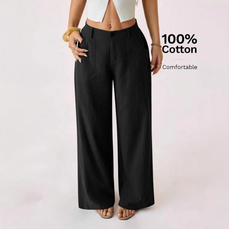 Envy-Store Pantalon Wide-Leg Commuter Casual™