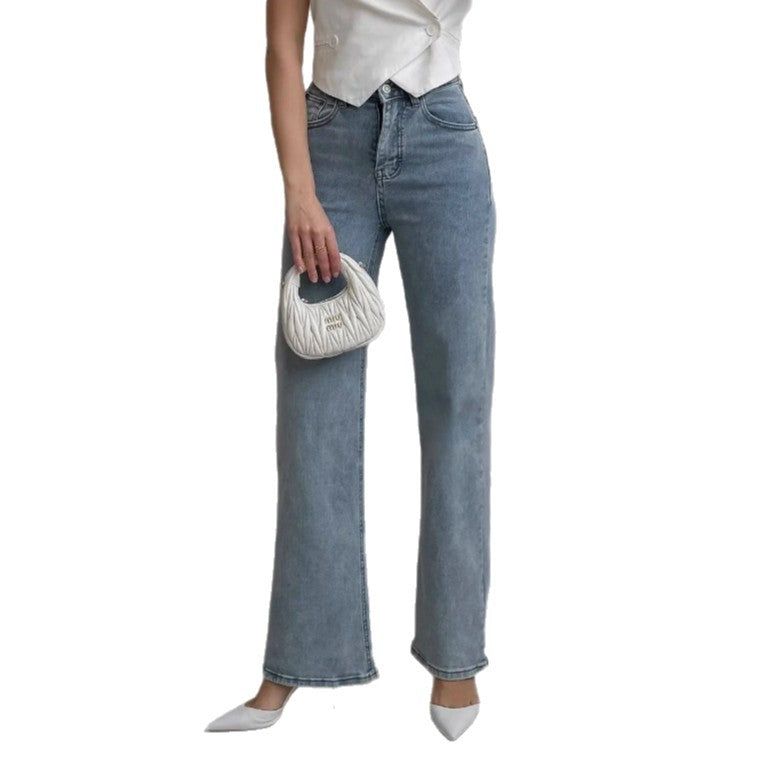 Envy-Store Jeans Flared Denim Bleu Chic™