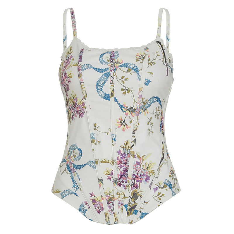 Envy-Store Top Fishbone Taille Sculptée Contrastée™