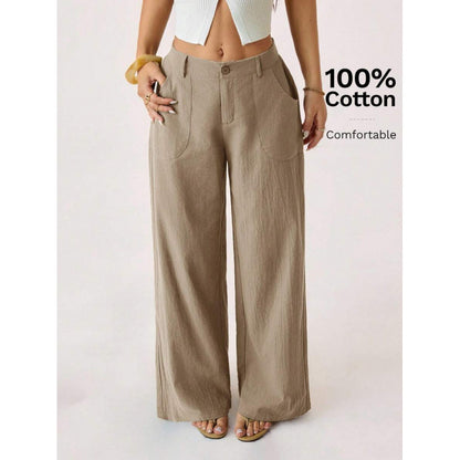 Envy-Store Pantalon Wide-Leg Commuter Casual™