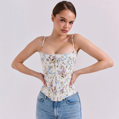 Envy-Store Top Fishbone Taille Sculptée Contrastée™