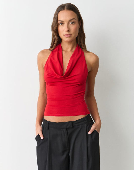 Envy-Store Top Ruby à Col Bateau et Dos Nu™